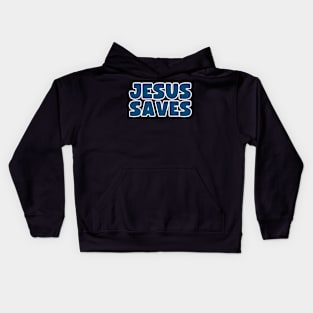 Jesus saves Kids Hoodie